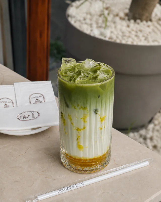 Iced Pineapple Matcha